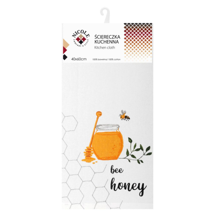 Ściereczka kuchenna 40x60cm bee honey RAVI